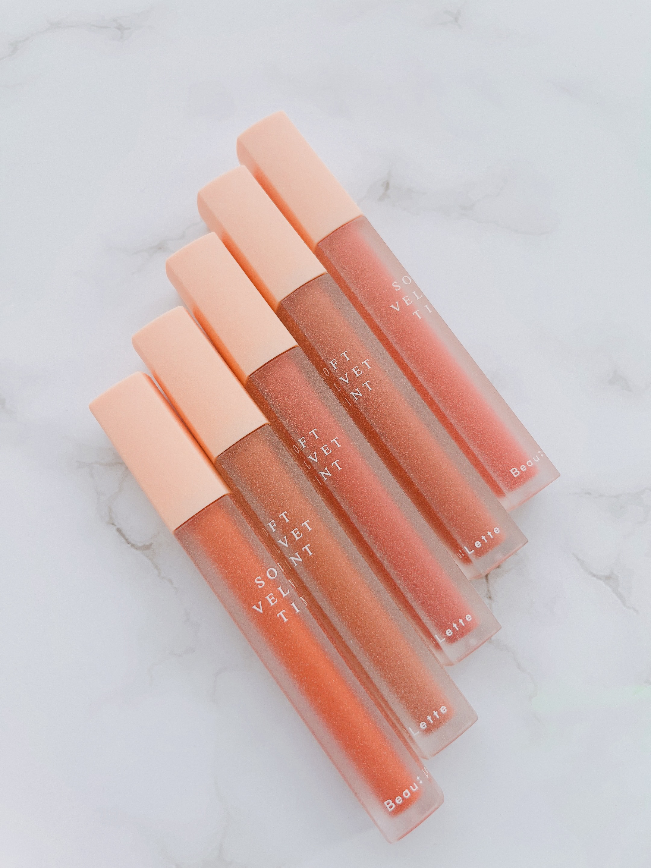 ソフトベルベットティント 101 ピンクブロッサム/Beaulette/リップティントを使ったクチコミ（2枚目）