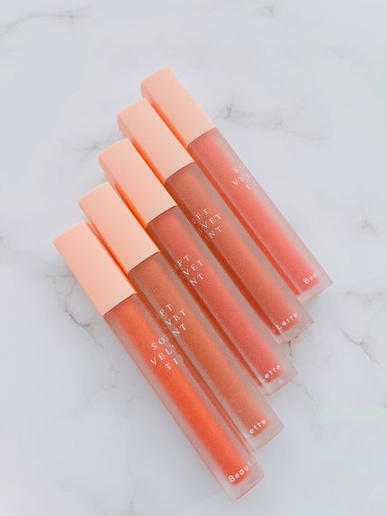 ソフトベルベットティント/Beaulette/リップティントを使ったクチコミ(2枚目)