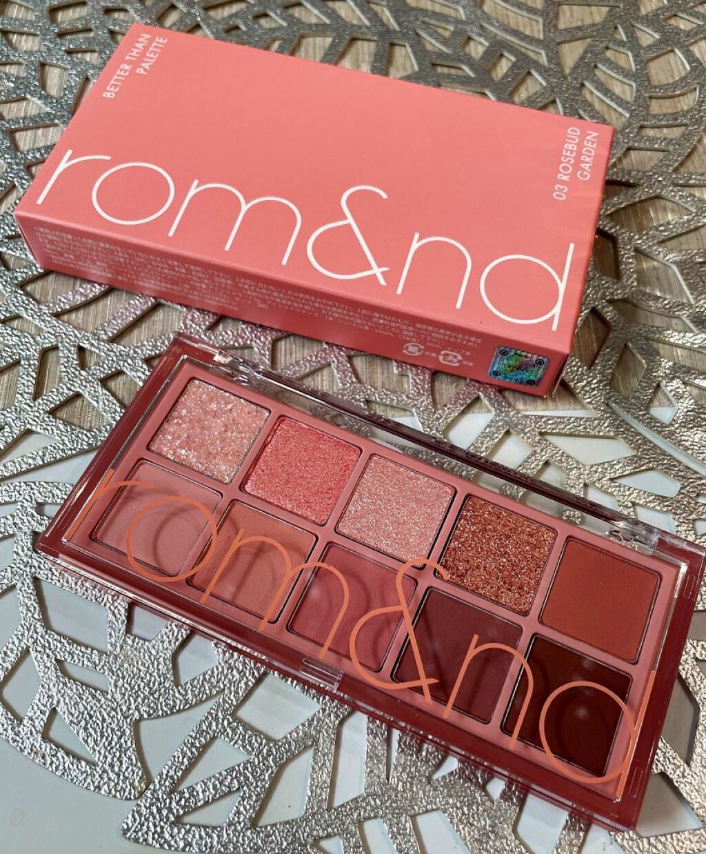 ベターザンパレット/rom&nd/アイシャドウパレットを使ったクチコミ（1枚目）