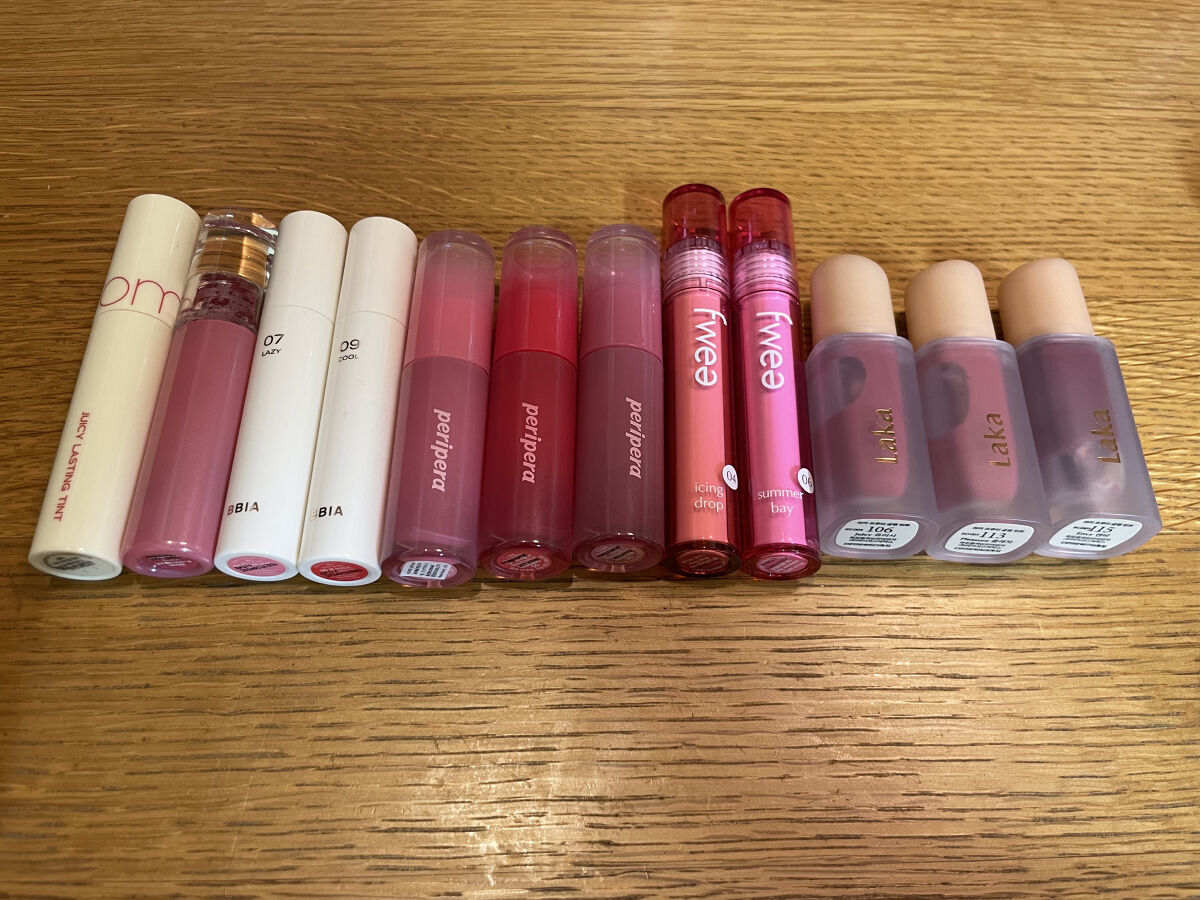 フィーティントガラス 04 アイシングドロップ/fwee/リップティントを使ったクチコミ（1枚目）