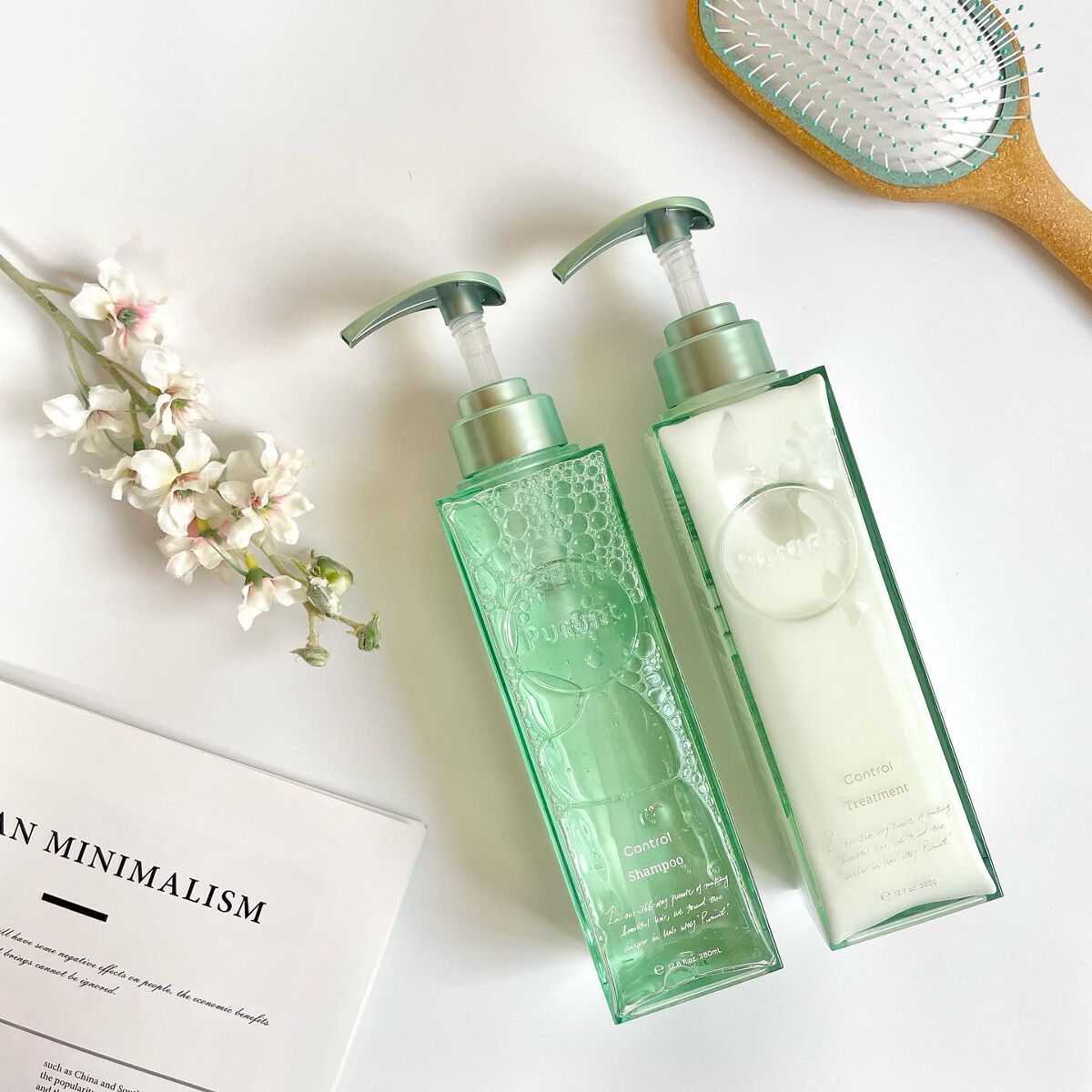 プルント コントロール美容液シャンプー/トリートメント/Purunt./市販シャンプーを使ったクチコミ（1枚目）