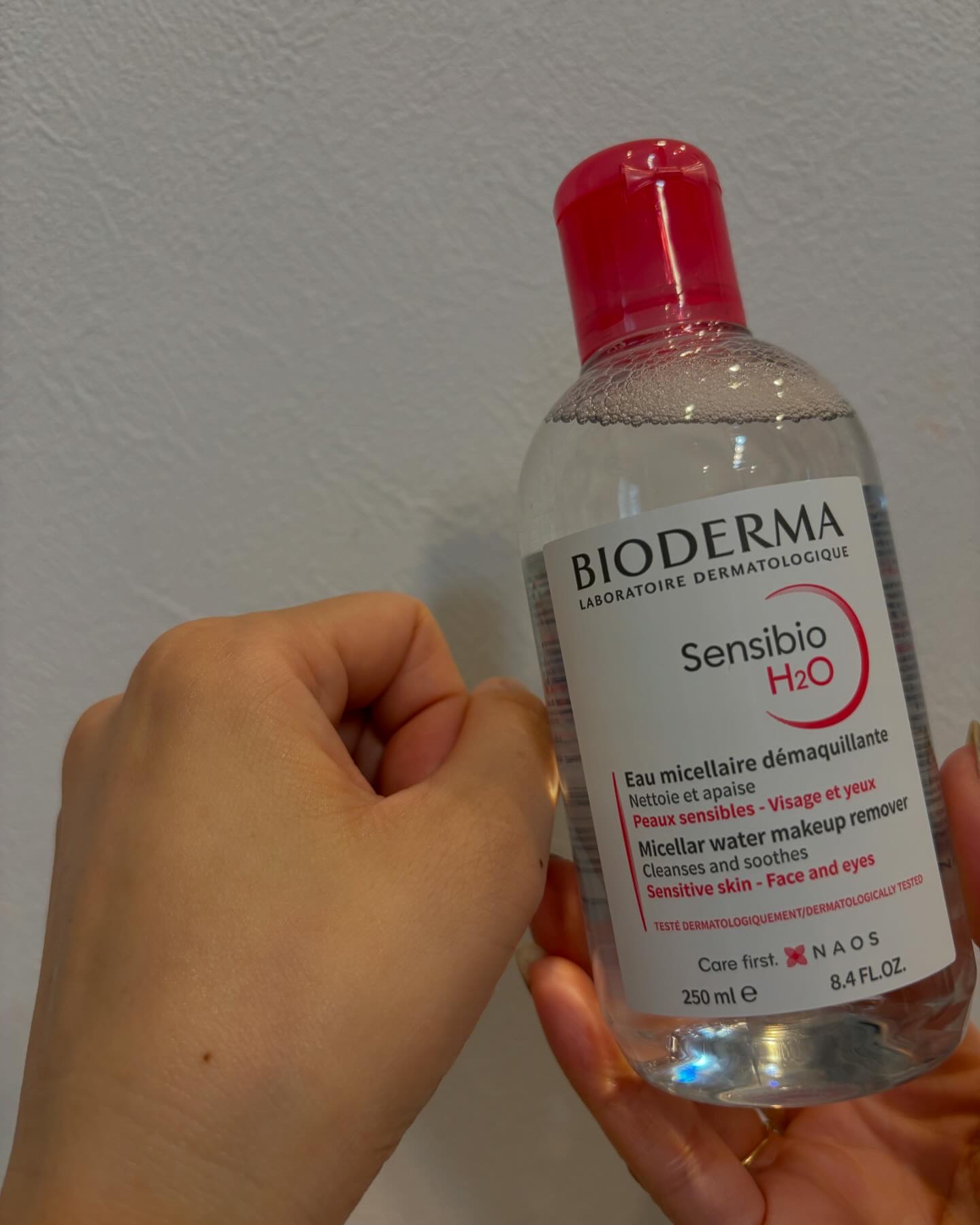 サンシビオ エイチツーオー D/ビオデルマ/クレンジングウォーターを使ったクチコミ（3枚目）