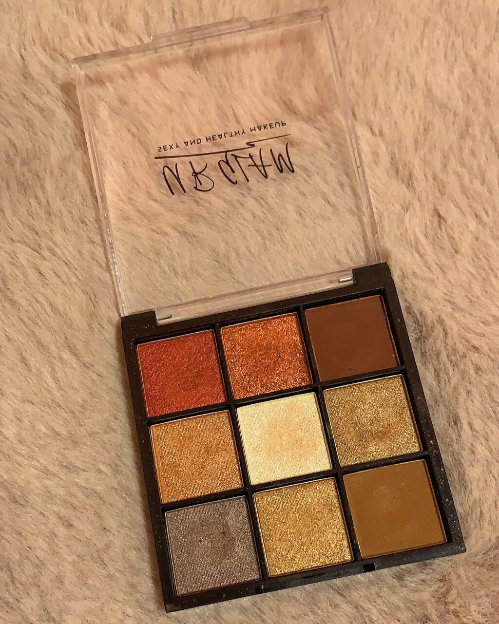 UR GLAM　BLOOMING EYE COLOR PALETTE/U R GLAM/アイシャドウパレットを使ったクチコミ（2枚目）