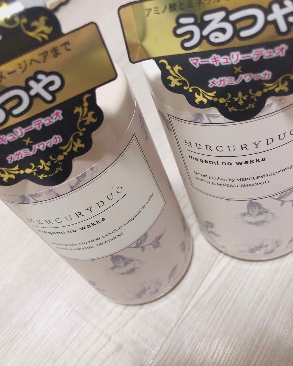 MERCURYDUOシャンプー・トリートメント【モイストタイプ】/R&/市販シャンプーを使ったクチコミ（1枚目）