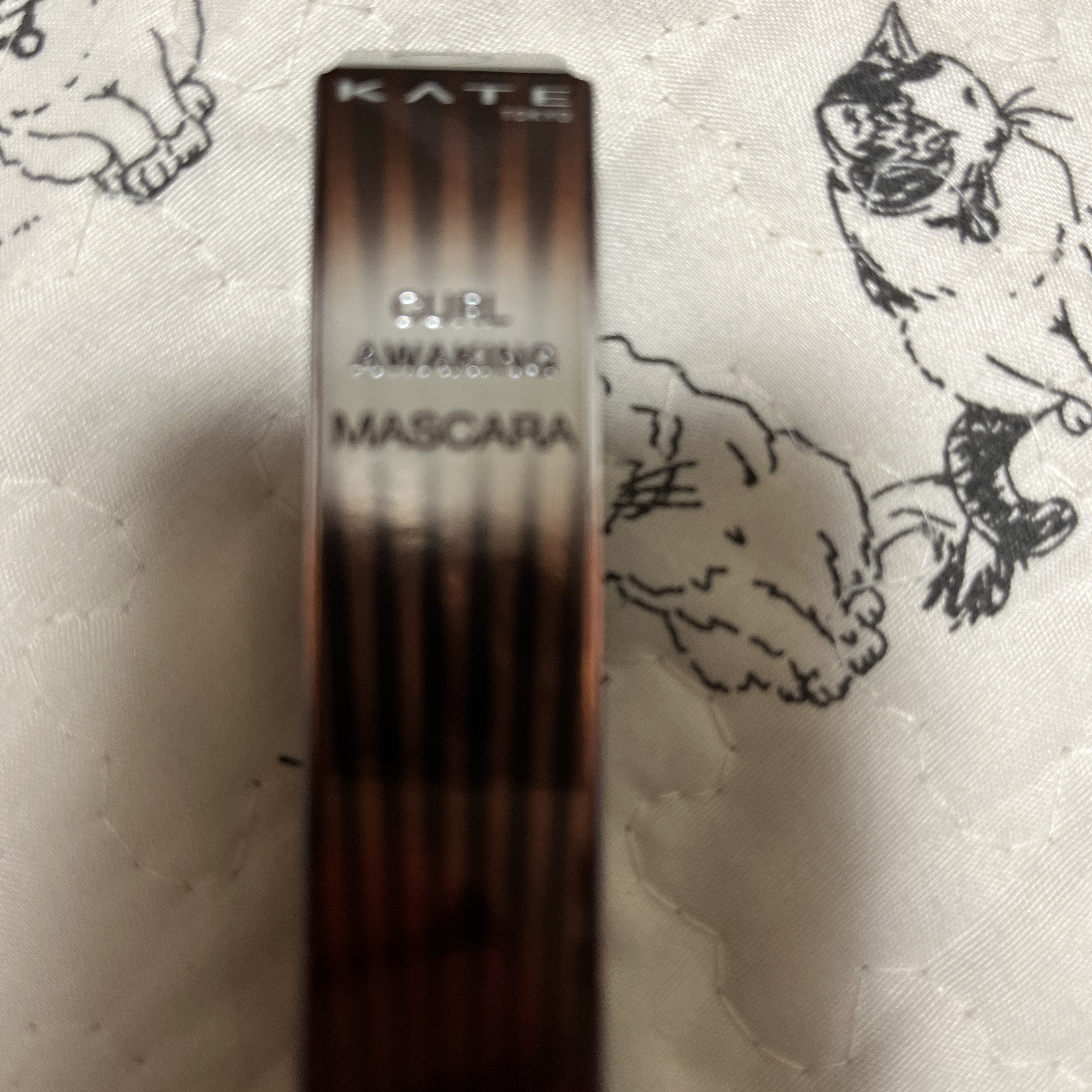 ケイト カールアウェイキングマスカラ BR-1 ブラウン/KATE/マスカラを使ったクチコミ（1枚目）
