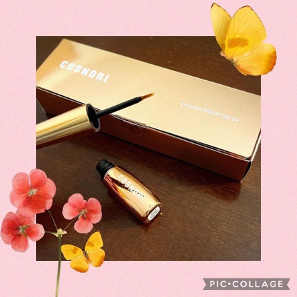 アイラッシュセラム100EX/COSNORI/まつげ美容液を使ったクチコミ(2枚目)