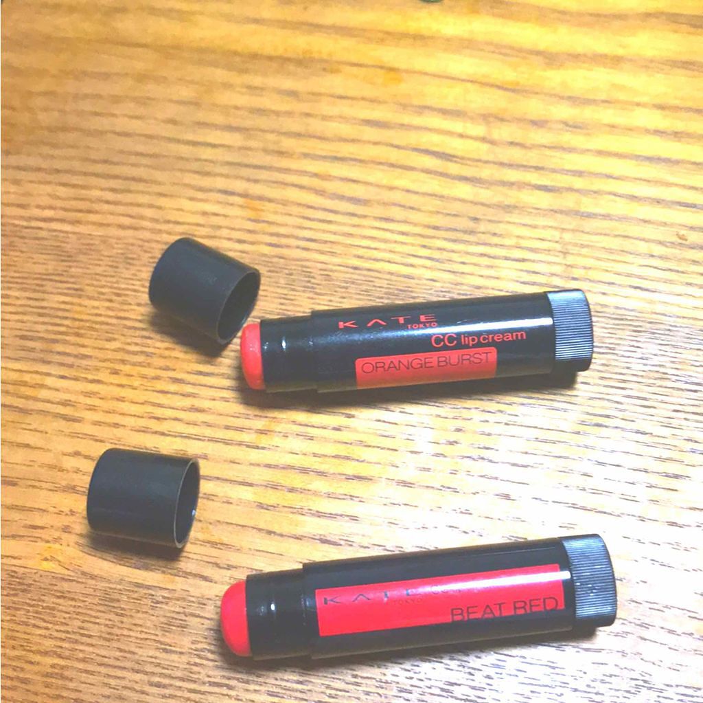 CCリップクリームN/KATE/リップケアを使ったクチコミ（1枚目）