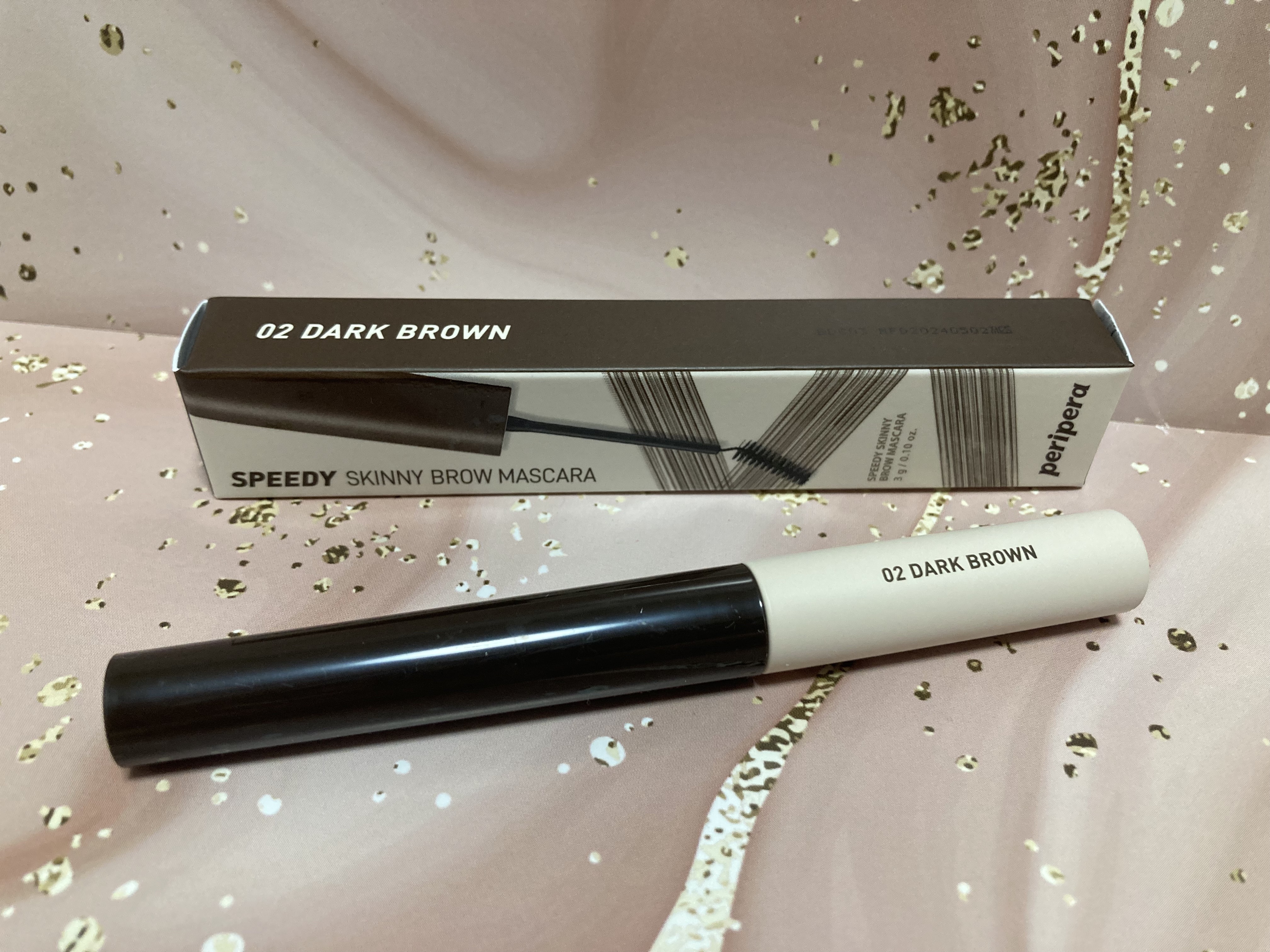 スピーディー スキニー ブロウカラ/PERIPERA/眉マスカラを使ったクチコミ（1枚目）