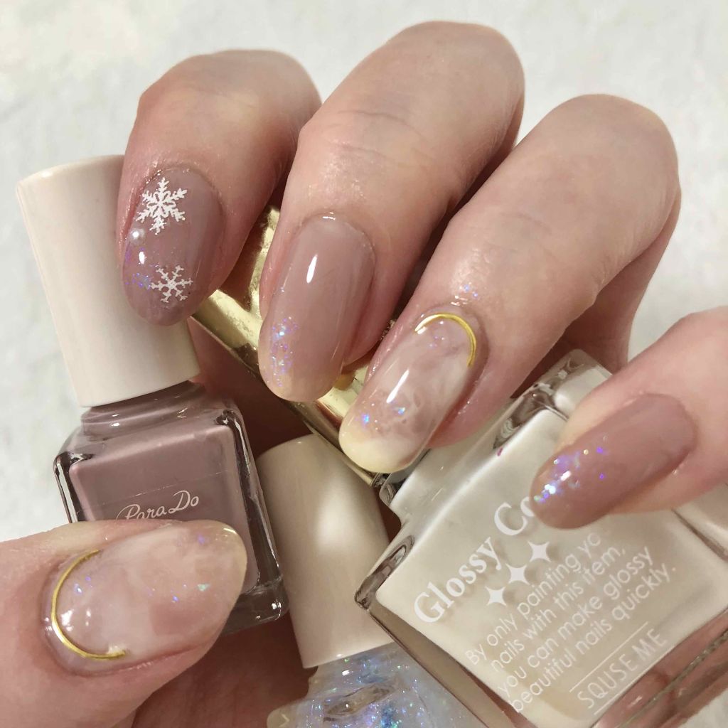 クイッククリスタルコート/ネイリスト/ネイルトップコートを使ったクチコミ（1枚目）