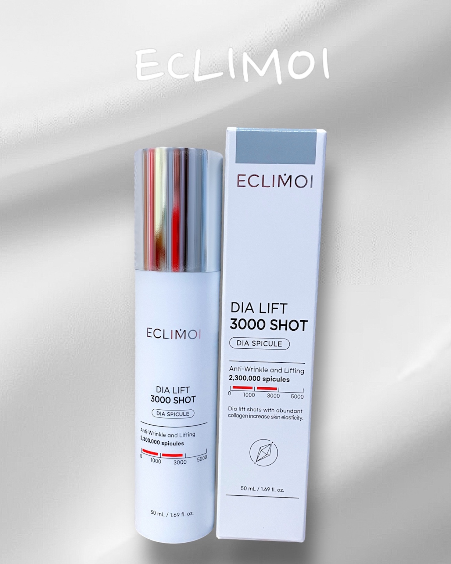 ダイヤリフト3000ショット/ECLIMOI/フェイスクリームを使ったクチコミ（1枚目）