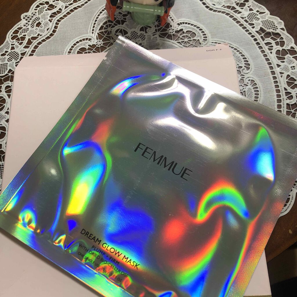 ドリームグロウマスクPF(ハリ・エイジングケア)/FEMMUE/シートマスク・パックを使ったクチコミ(1枚目)