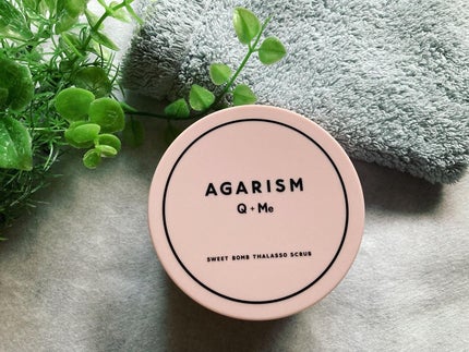 Q+Me スウィート ボム タラソ スクラブ/AGARISM/バスト・ヒップケアを使ったクチコミ(1枚目)