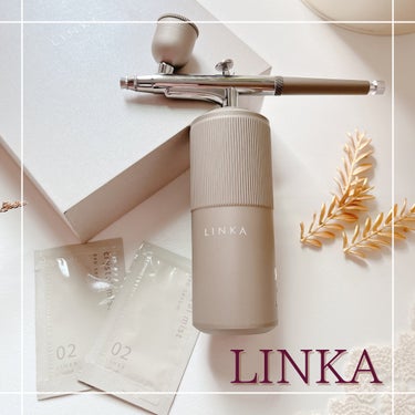 LINKA クリスタルミスト美顔器のクチコミ「スキンケアの概念を超える！
3分でエステ級の化粧水の入り方！
高圧酸素と美容液剤が絡まってエア.....」（1枚目）