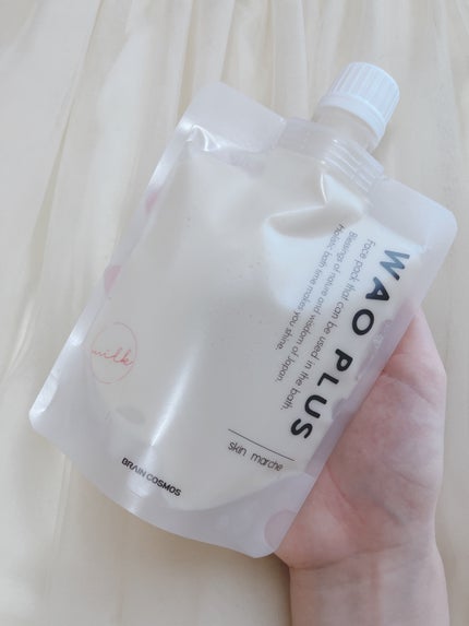 skinmarche WAOPLUS プラントベースミルクブースターマスク/ブレーンコスモス/洗い流すパック・マスクを使ったクチコミ(2枚目)