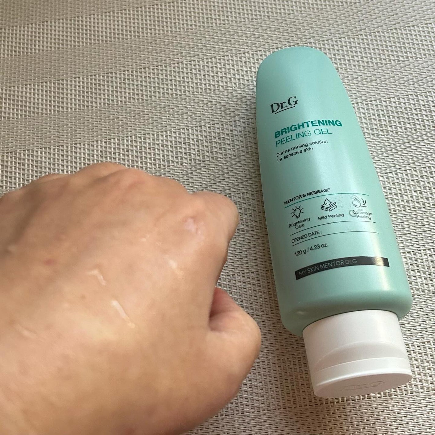 ブライトニングピーリングジェル/Dr.G/ピーリングを使ったクチコミ(4枚目)