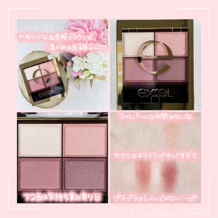 スキニーリッチシャドウ/excel/アイシャドウパレットを使ったクチコミ(2枚目)