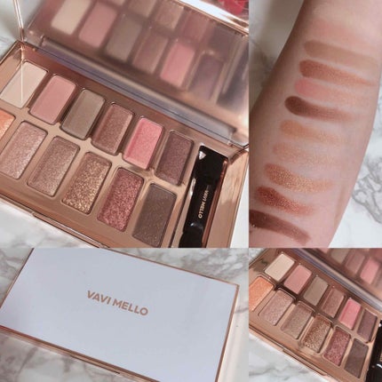 バレンタインボックス/VAVI MELLO/アイシャドウパレットを使ったクチコミ(1枚目)