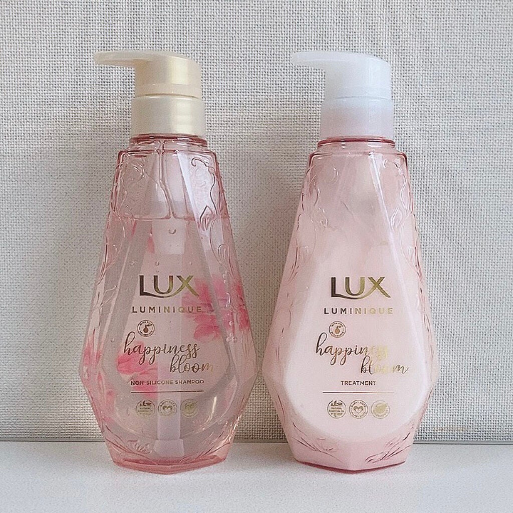 ルミニーク ハピネスブルーム シャンプー/トリートメント/LUX/市販シャンプーを使ったクチコミ(1枚目)