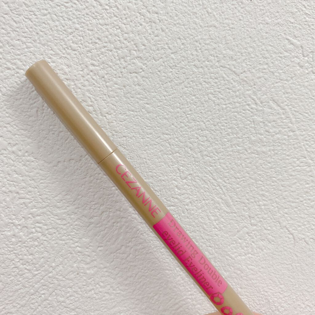 描くふたえアイライナー/CEZANNE/リキッドアイライナーを使ったクチコミ(1枚目)