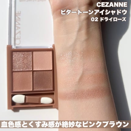 ビタートーンアイシャドウ/CEZANNE/パウダーアイシャドウを使ったクチコミ(7枚目)