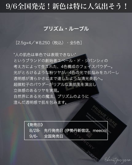 プリズム・リーブル/GIVENCHY/ルースパウダーを使ったクチコミ(7枚目)