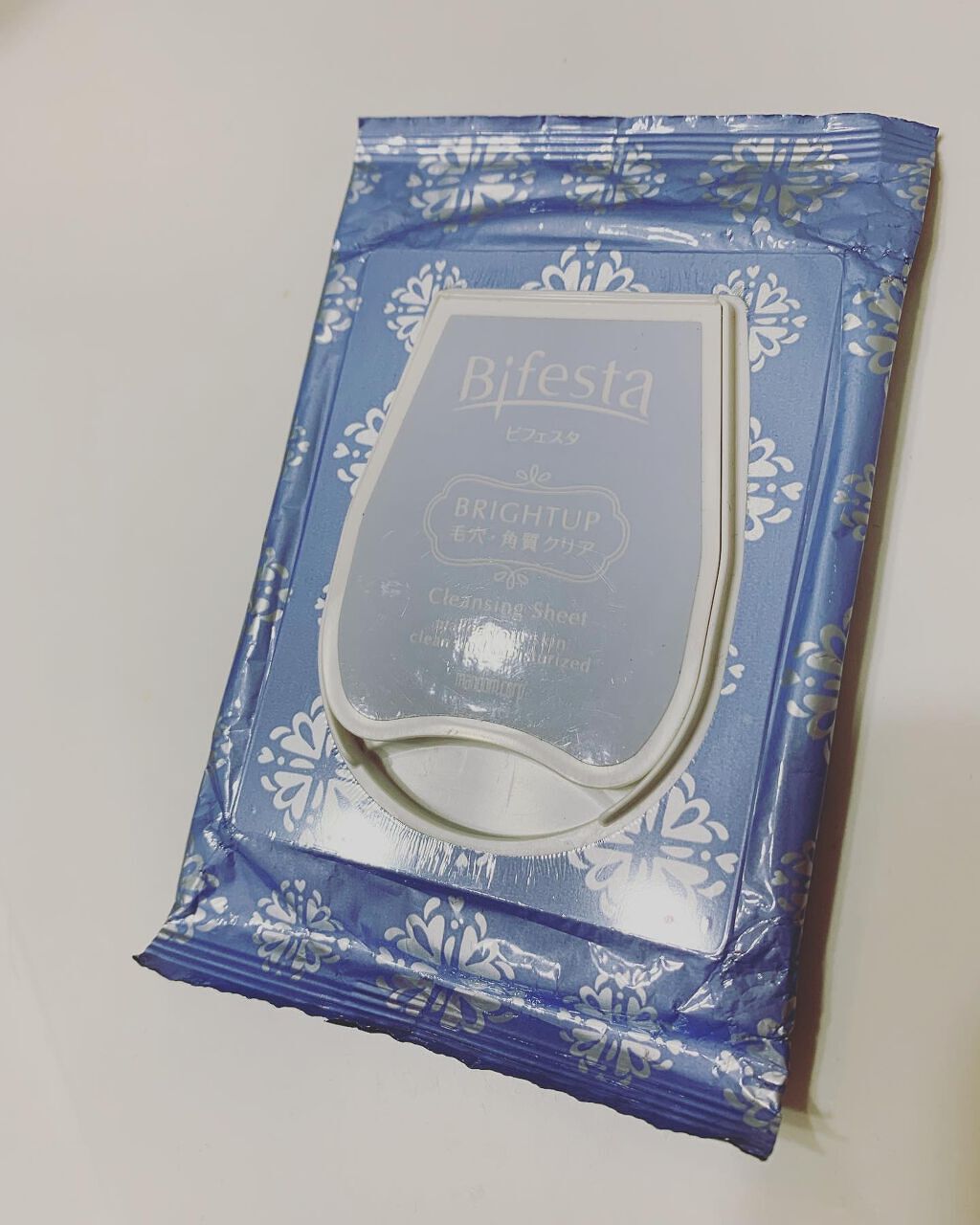 ミセラークレンジングシート ブライトアップ/ビフェスタ/クレンジングシートを使ったクチコミ(4枚目)