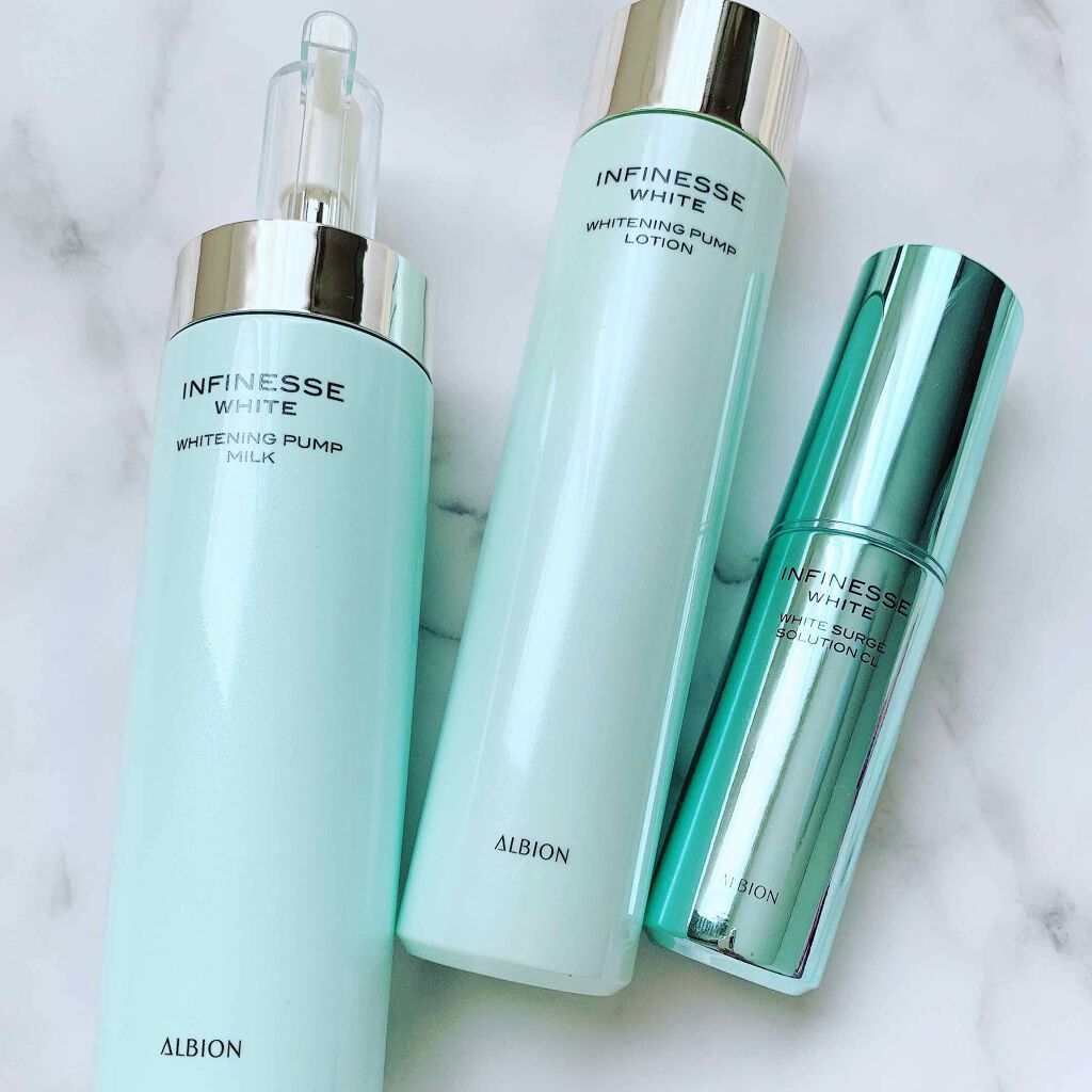 アンフィネスホワイト ホワイトニング パンプ ローション / ALBIONの