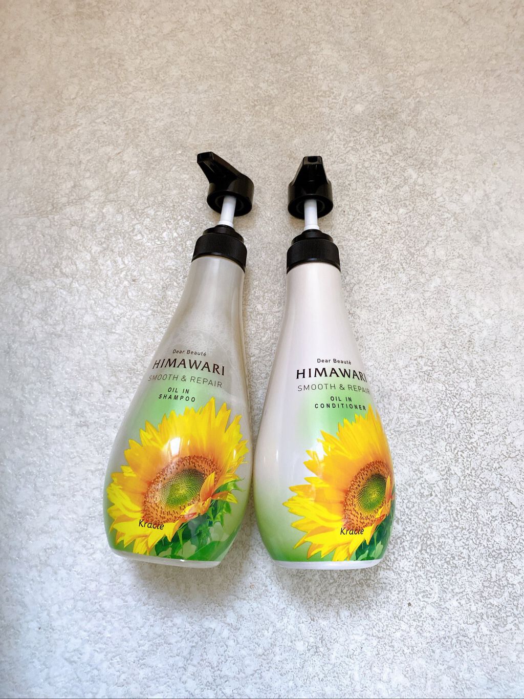 オイルインシャンプー／オイルインコンディショナー（スムース＆リペア） シャンプー 500g/ディアボーテ/市販シャンプーを使ったクチコミ（1枚目）