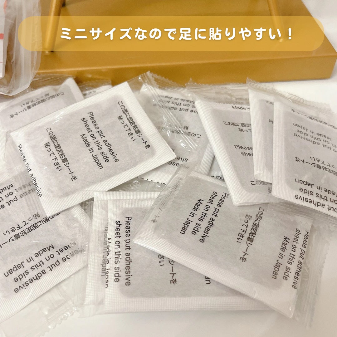 あしやすめ 足裏樹液シート/鎌倉ライフ/レッグ・フットケアを使ったクチコミ(2枚目)