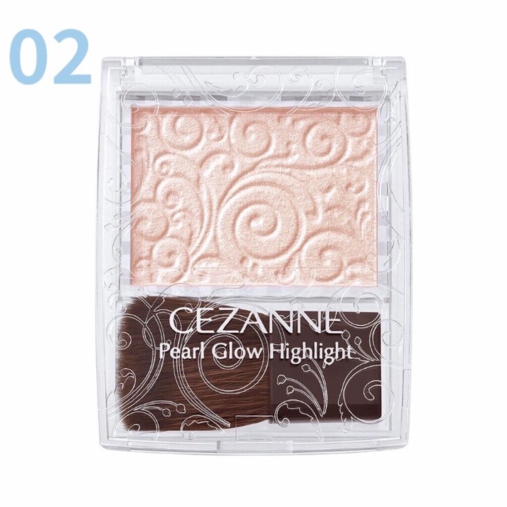 パールグロウハイライト/CEZANNE/パウダーハイライトを使ったクチコミ（2枚目）