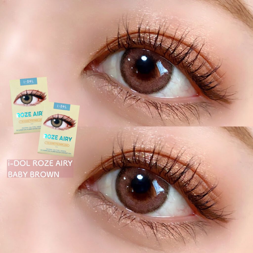 CANNA ROZE AIRY/URIA i-DOL/カラーコンタクトレンズを使ったクチコミ(1枚目)