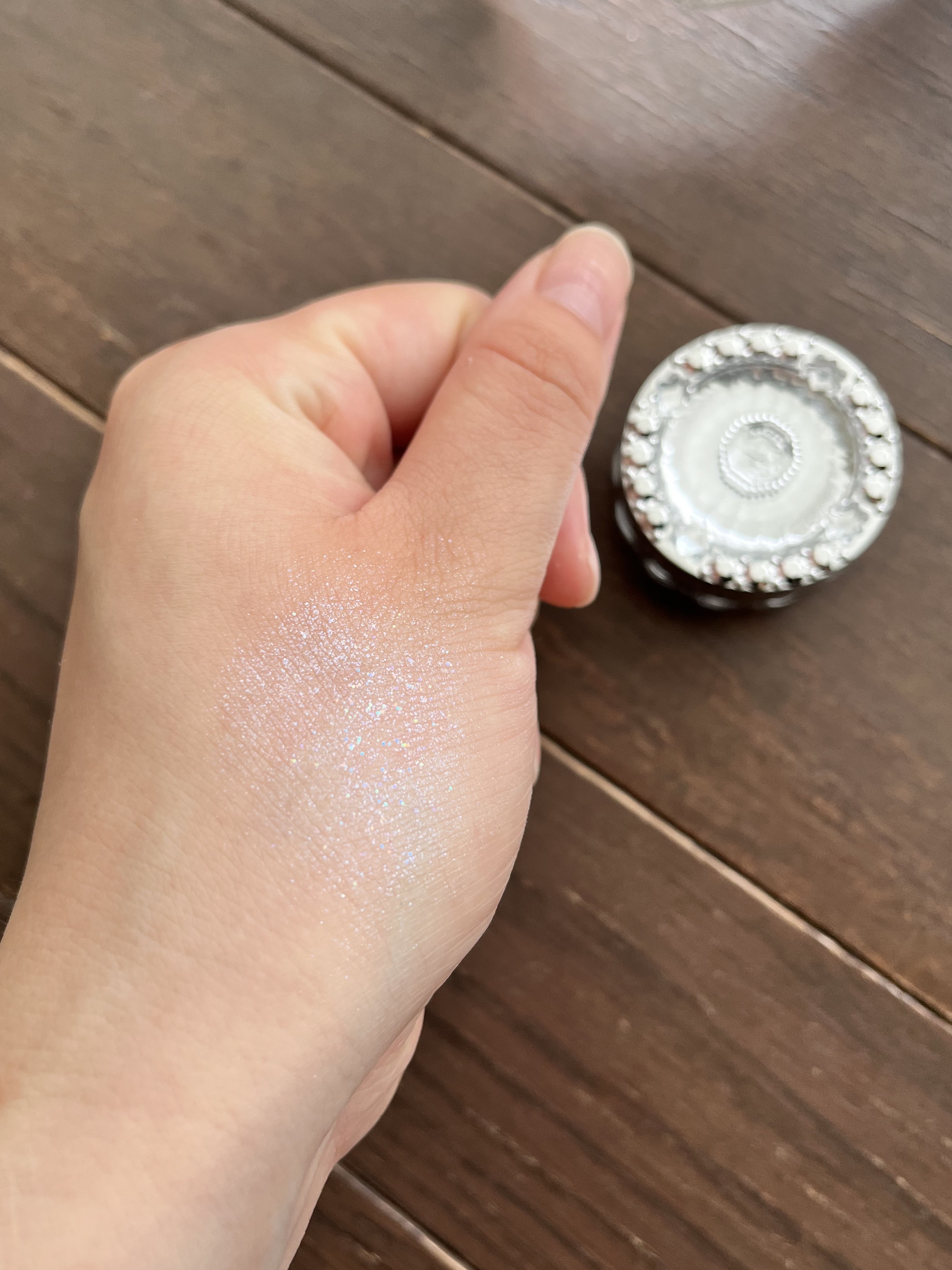 ジルスチュアート　エターナル アイビジュー 02 cinderella tiara/JILL STUART/ジェル・クリームアイシャドウを使ったクチコミ（3枚目）