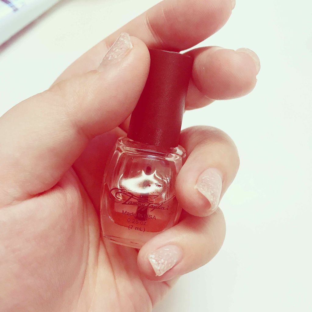 ピーチクイックドライ＆キューティクルコンディショナー/タミーテイラー/ネイルオイル・トリートメントを使ったクチコミ（1枚目）