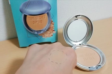 ミネラルプレストパウダーR/TIME SECRET/プレストパウダーを使ったクチコミ(2枚目)
