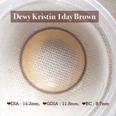 Dewy Kristin/Hapa kristin/カラーコンタクトレンズを使ったクチコミ（3枚目）