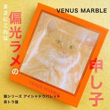 Venus Marble アイシャドウキャットシリーズ/Venus Marble/アイシャドウパレットを使ったクチコミ(1枚目)