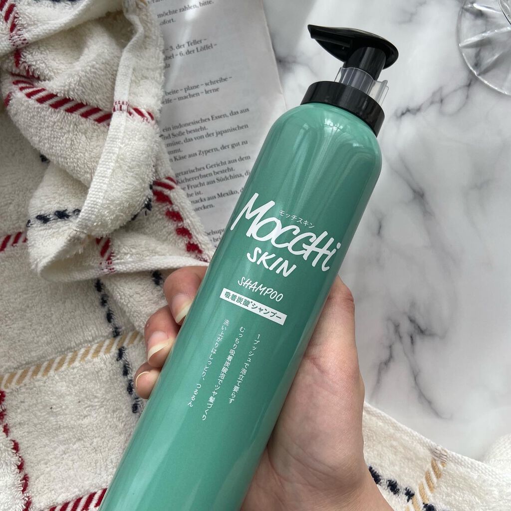 吸着スパークリングシャンプー /MoccHi SKIN/市販シャンプーを使ったクチコミ（3枚目）