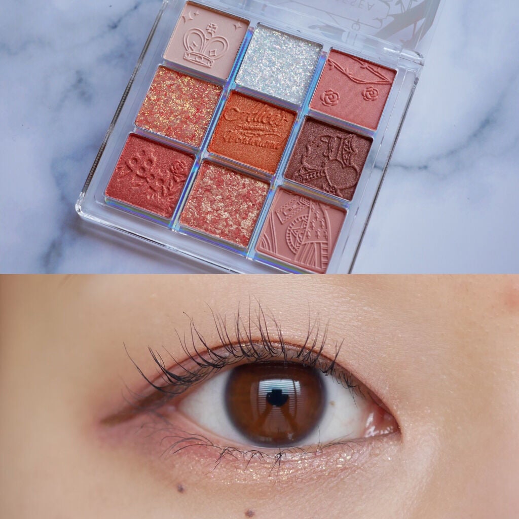 クォーツ 9色アイシャドウパレット(ドリームランドアイシャドウ)/ZEESEA/アイシャドウパレットを使ったクチコミ(1枚目)