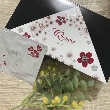 Quanis 桜白 ブライトニングマイクロニードルのクチコミ「クオニスの
桜白ホワイトポイントパック💆♀️
シミ用のマイクロニードル
ポイントパックです.....」(1枚目)
