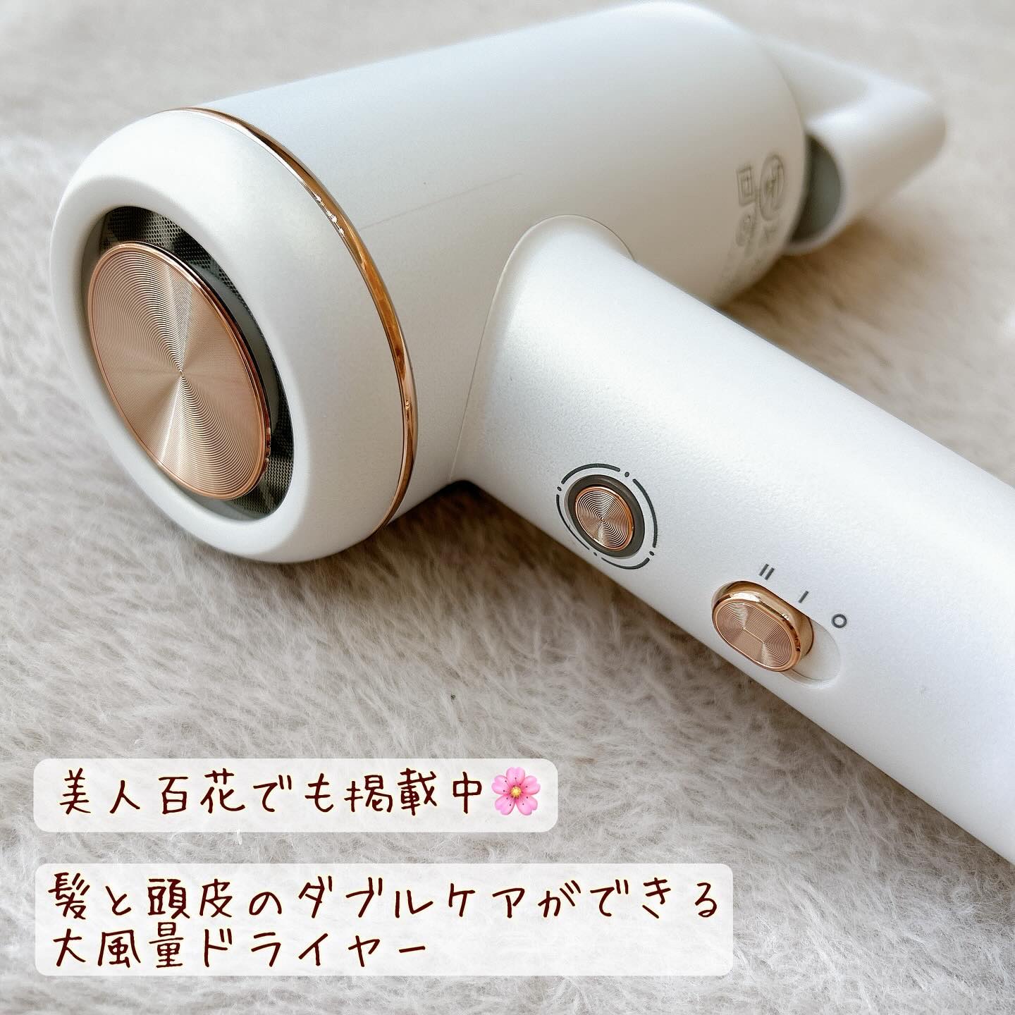 ダブルケアドライヤーse/ANLAN/ドライヤーを使ったクチコミ（2枚目）