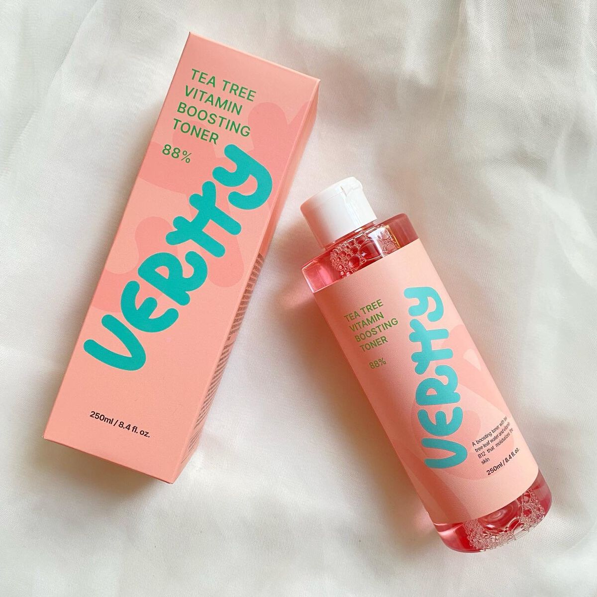 ティーツリー88%ビタミンブースティングトナー/Vertty/化粧水を使ったクチコミ(4枚目)