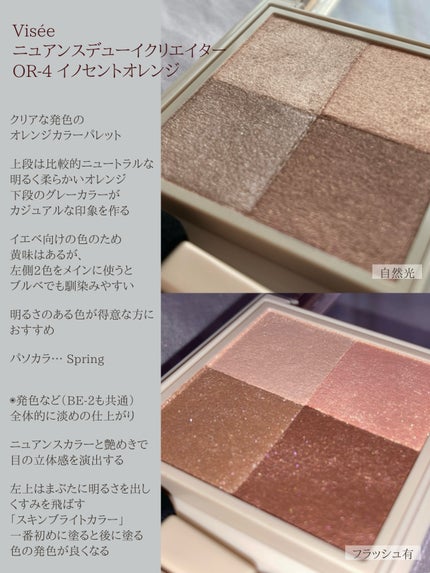 リシェ マイヌーディ アイズ/Visée/アイシャドウパレットを使ったクチコミ(3枚目)