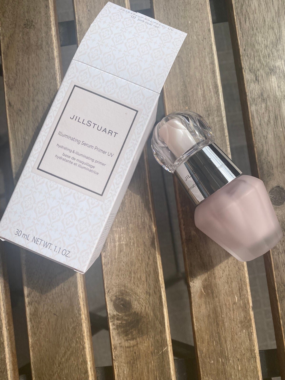 ジルスチュアート イルミネイティング セラムプライマー UV/JILL STUART/化粧下地を使ったクチコミ(2枚目)