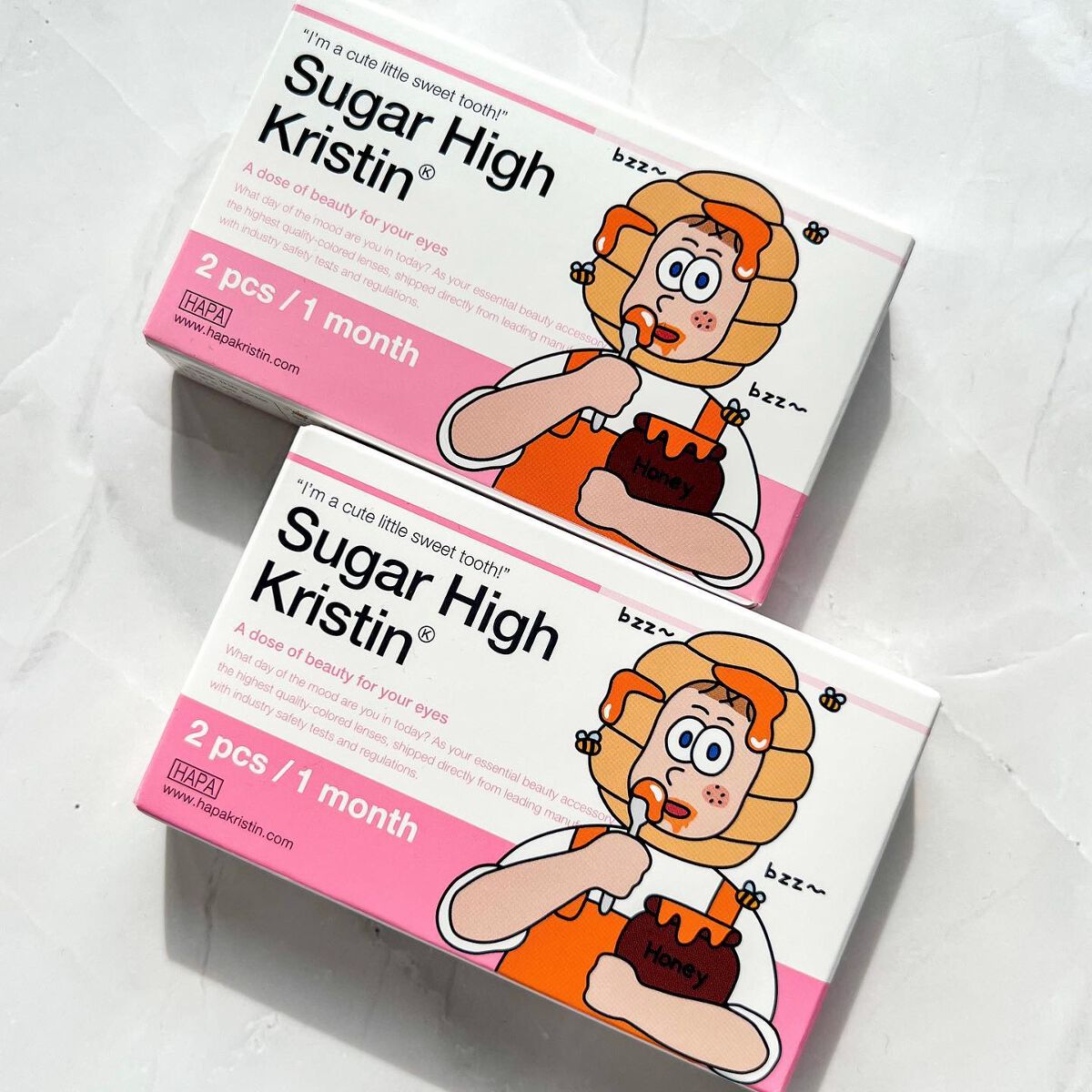 Suger High Kristin/Hapa kristin/カラーコンタクトレンズを使ったクチコミ(4枚目)