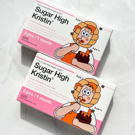 Suger High Kristin/Hapa kristin/カラーコンタクトレンズを使ったクチコミ(4枚目)