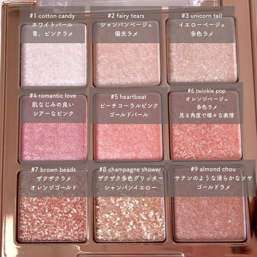 ワンピックアイシャドウパレット/APLIN/アイシャドウパレットを使ったクチコミ(2枚目)