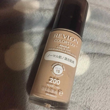カラーステイ メイクアップ/REVLON/リキッドファンデーションを使ったクチコミ(1枚目)