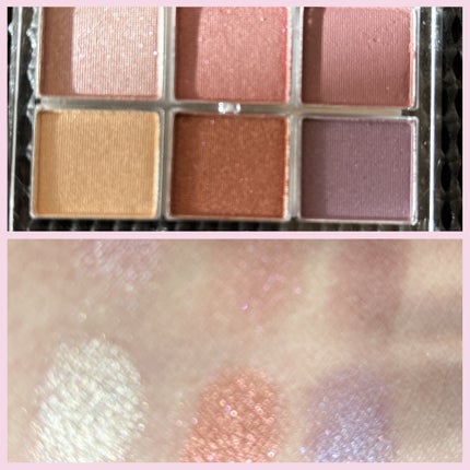 AC 6アイカラーパレット/AC MAKEUP/アイシャドウパレットを使ったクチコミ(6枚目)