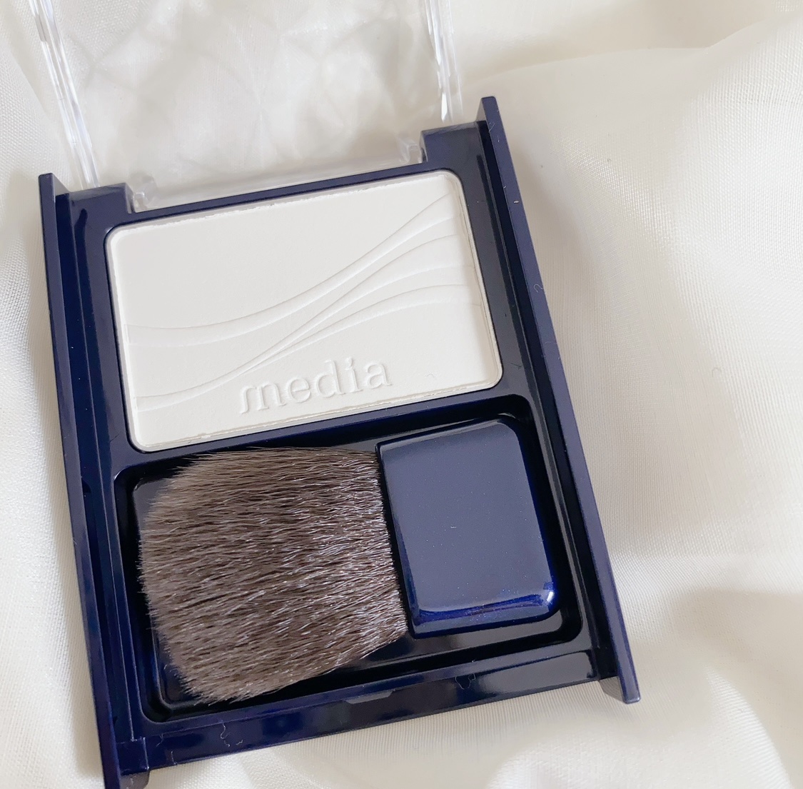 ブライトアップチークN WT-01/media/パウダーチークを使ったクチコミ（2枚目）