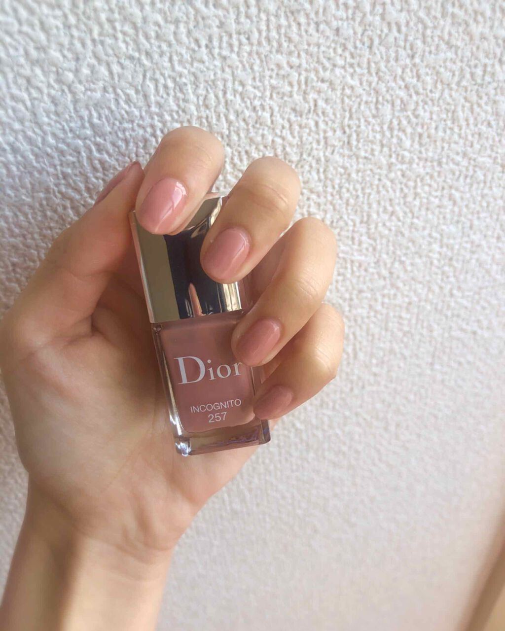 はらだ。 on LIPS 「大人っぽいベージュ混じりのピンク✌🏻手元が綺麗に見えて満足や!..」(1枚目)